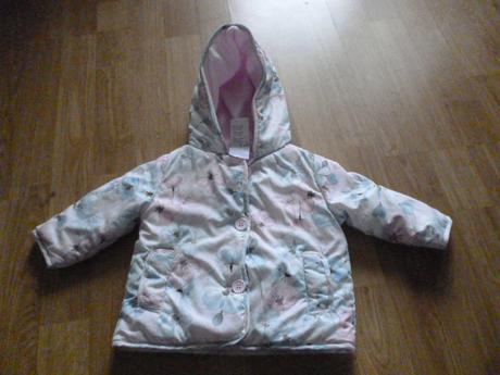 Přechodová kytkatá bunda 0-3 m, 62