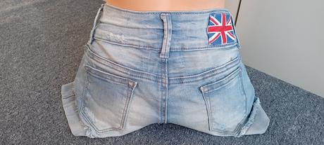 Rif šortky zn."simply chic" vel."s/36", denim,s