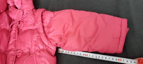 Dívčí teplejší bunda vel. 12-18měs (86cm), 86