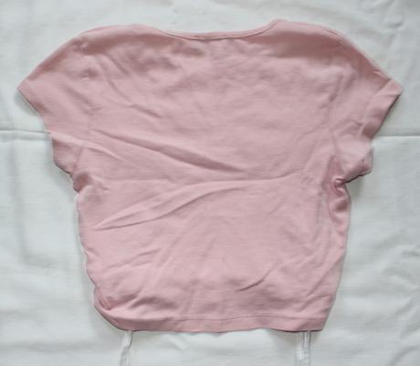 P011 senza krátké tričko se šněrováním, s