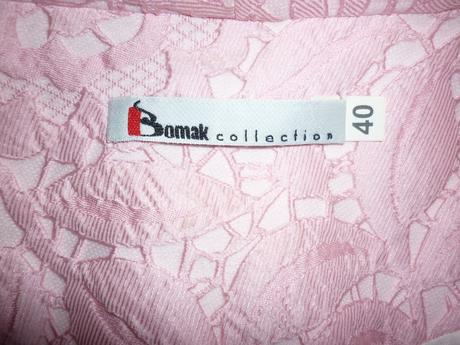 Růžový dámský kabátek / sako bomak, 40