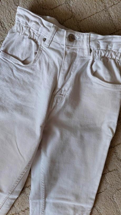 Bílé rifle sinsay, vel. s, sinsay,s