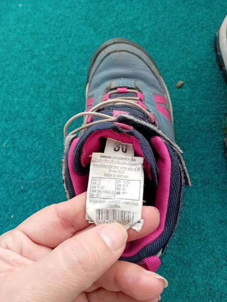 Trekove boty, decathlon,30