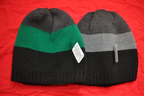 Zimní silné čepice,dvojité,v.140-l, pánské,dětské, 140 - xs