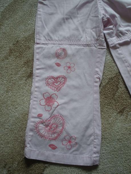 Pláťené kalhoty, barbie,98