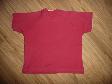 Červené tríčo n-joy na 12-18m-vel.86, 86