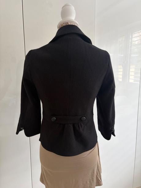 Teple cerne sako 3/4 rukáv amisu 34, amisu,34