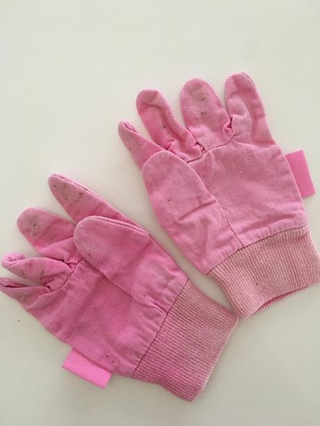 Dívčí pracovní rukavice (3 - 6 let), 