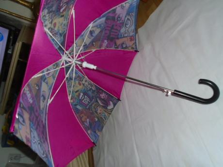 Děštník moster high dětský - dívčí 2ks, 