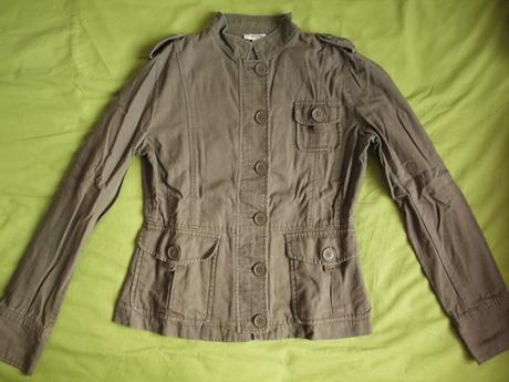 Bavlněný lehký kabátek, sako zabaione, s