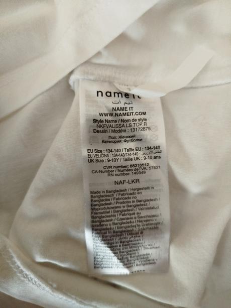 Tričko zn. name it vel.134, name it,134
