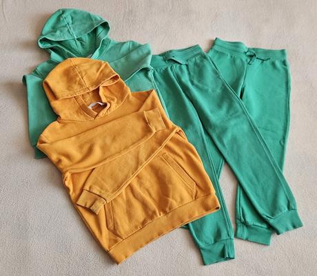 Chlapecký set 2x mikina a 2x tepláky, 122/128, h&m, h&m,122