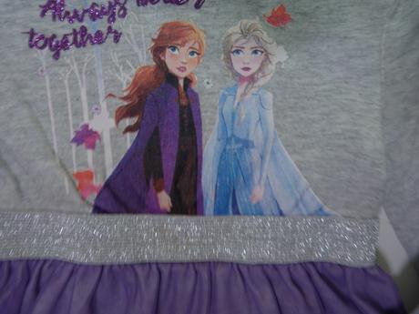 Frozen bavlněné šaty s tylovou sukní vel.86, debenhams,86