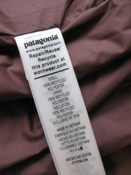 Dámská přechodná prošívaná parka patagonia, l