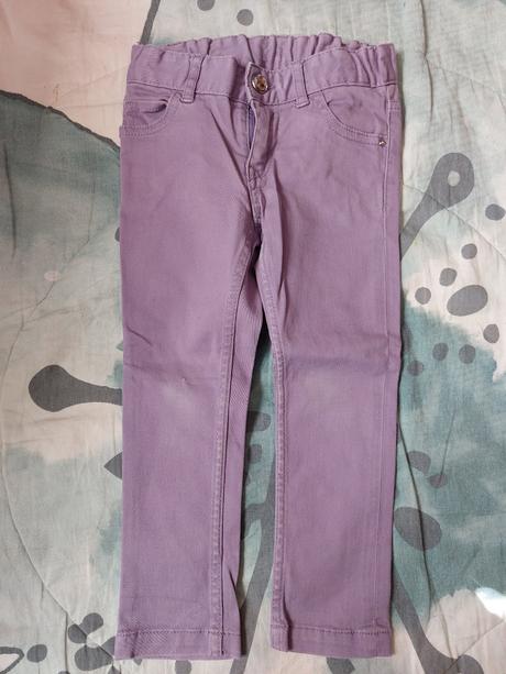 Džíny s kamínkem, h&m,98