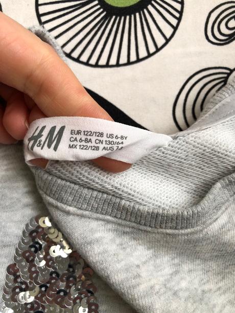 Mikina h&m, vel. 122/128, h&m,122