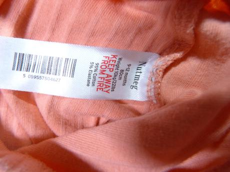 Žebrované legíny vel.80, nutmeg,80