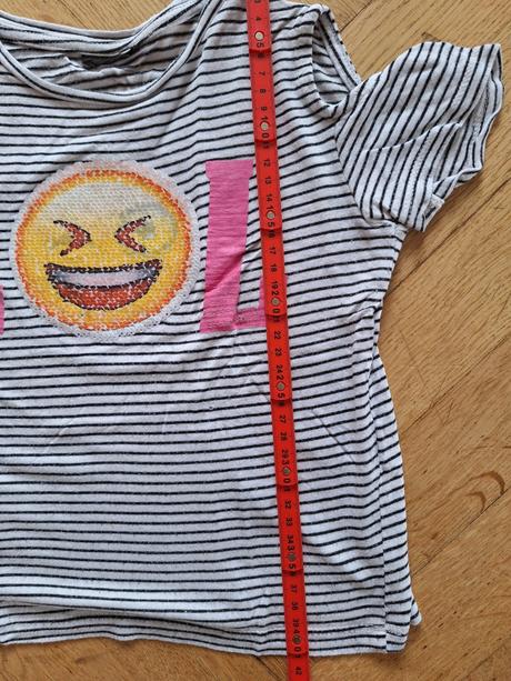 Měnící tričko tílko top vel. 134 / 140, h&m,134