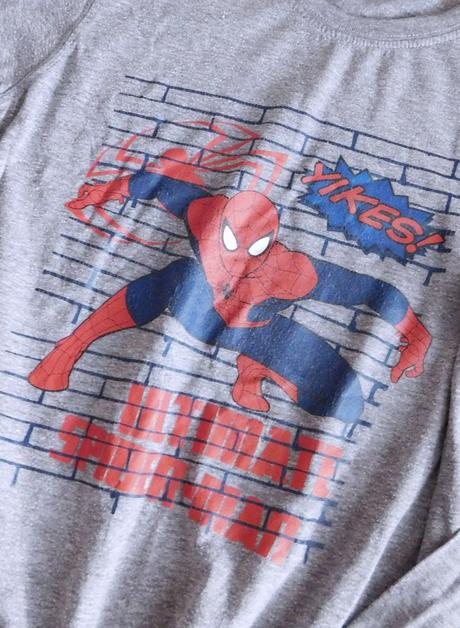 Tričko spiderman vel.122/128, 128