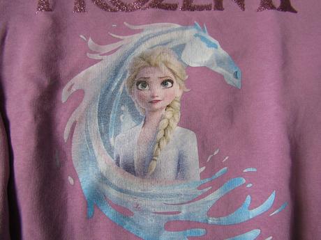 Mikina frozen ii pro holku vel.122/128 zn.h & m, h&m,122