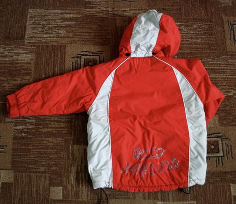 Pěkná zimní bunda vel. 104/110, peanuts,104