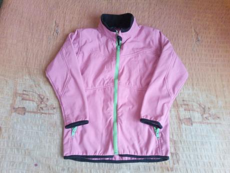 Shoftshellová bunda zateplená fleecem, 110