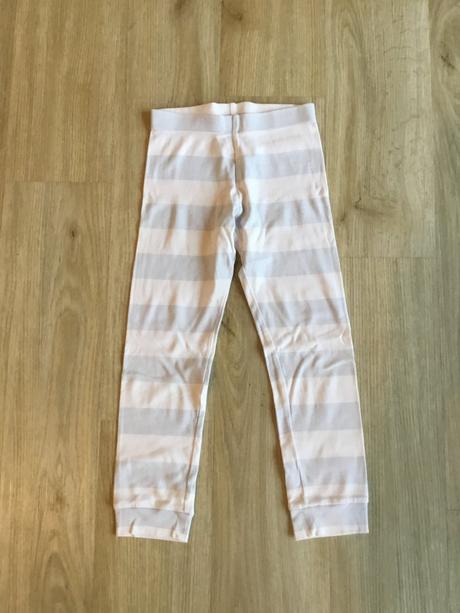 Pruhované pyžamo, h&m,110