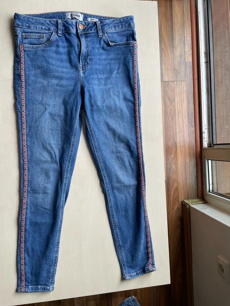 Džíny pro menší nebo kraťasy, vel l, jenna, l