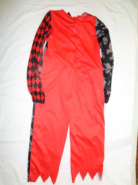 Karneval - overal klauna haloween - 7 - 8 let, 