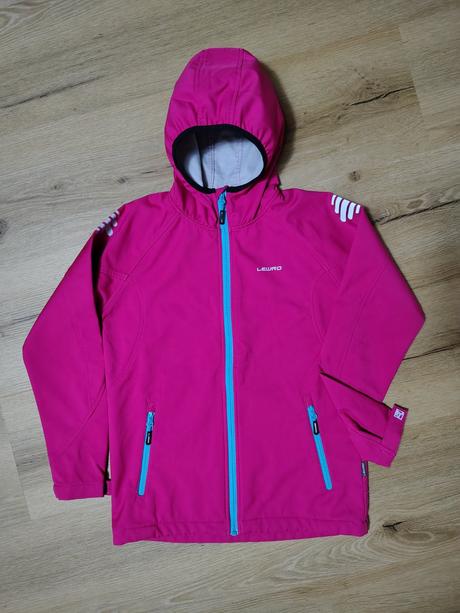 Dívčí softshellová bunda lewro 152/158, lewro,152