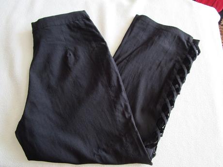 Pěkné pohodlné elastické tříčtvrteční kalhoty, bonprix,38