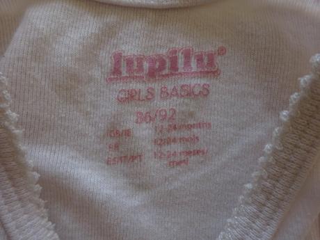 Tílko bílé, vel. 86/92, lupilu,86