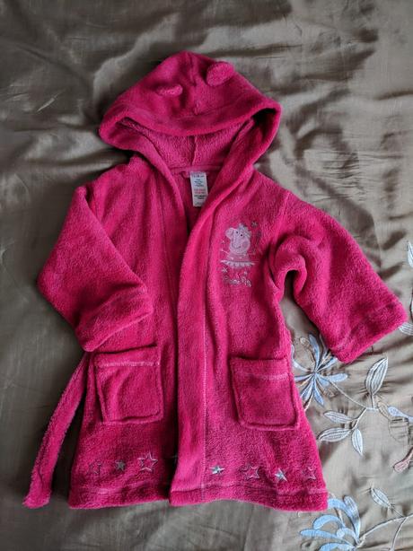 Sametový župánek peppa pig, disney,86