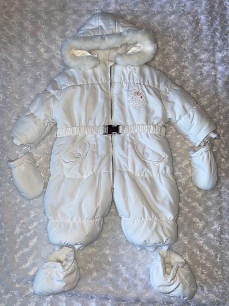 Bílá zimní kombinéza mayoral, mayoral,50