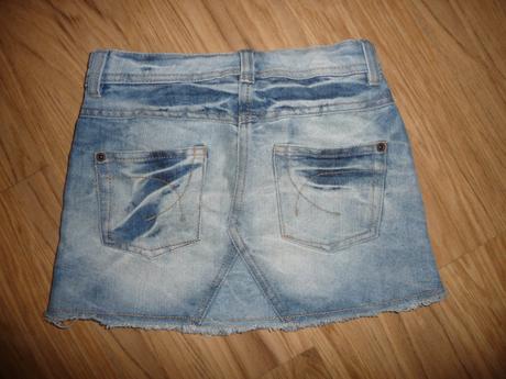 Džínová sukýnka next vel.122 na 6-7l, next,122