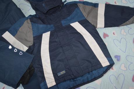 110 zimní bunda oteplené kalhoty, lupilu,110