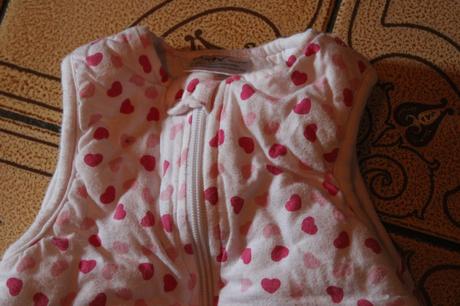 Dívčí spací pytel srdíčka, okay