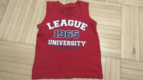 Červený nátělník league 1965 oklahoma v.3-4 roky, 98