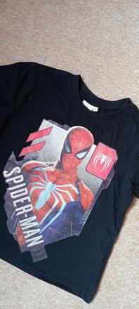 Tričko spiderman zn."marvel" vel."128", marvel,128