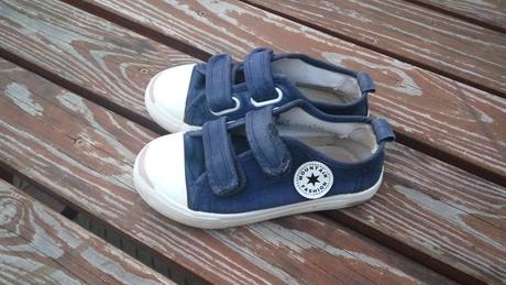 Tenisky - tmavě modro-bílé, vel. 29, 29