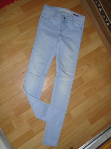 Džíny kalhoty vel 34 104 cm skinny, takko,152
