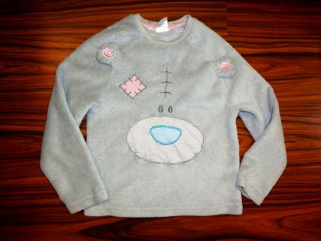 Šedá měkoučká chlupatková mikina - me to you, 128