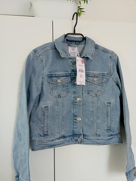Džínová bunda nová s cedulkou, sinsay,36 / s
