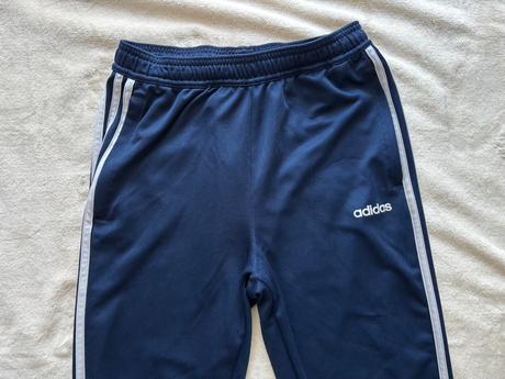 K8/ tepláky sportovní modré - v.13/14 let zn. adid, adidas,164