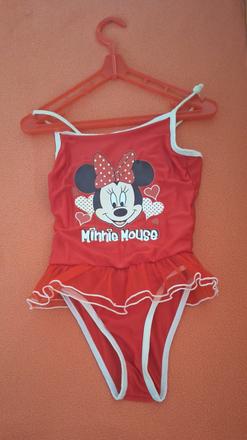 Plavky dívčí celkové vel 6-7let, disney,122