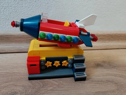 Lego 40335 ideas kosmická raketová jízda, 