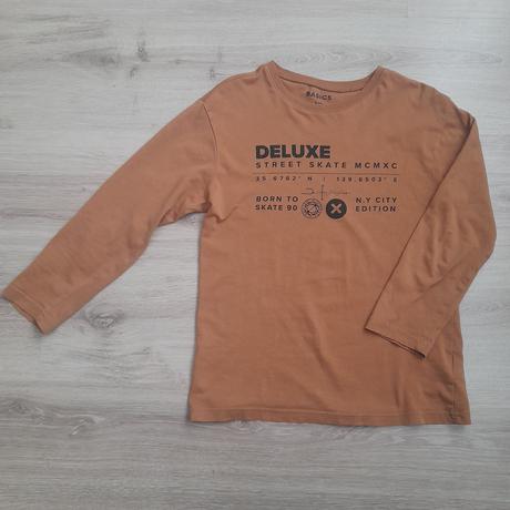 Dětské hnědé triko, zn. f&f, vel. 134, f&f,134