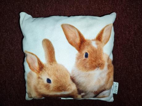 Polštářek s králíčky, 