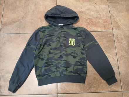 Maskáčová mikina, vel. 152, 152