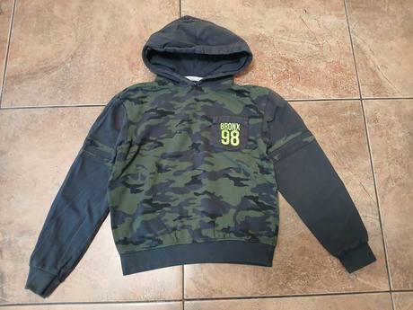 Maskáčová mikina, vel. 152, 152